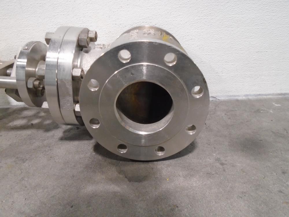 Shaw 4" 300# CF8M Globe Valve M5640